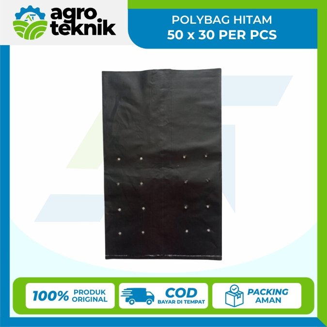 Polybag Hitam Ukuran 50 x 30 Per Pcs Polybag Hitam Ukuran 50 x 30 Per Pcs