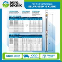 POMPA SUBMERSIBLE SELVA 4SSP 16 KUBIK