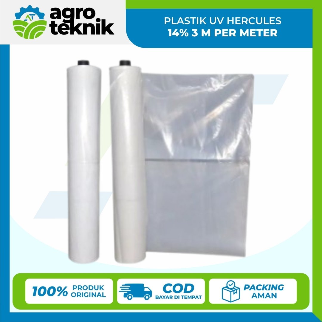 PLASTIK UV HERCULES 14% 3 M PER METER PLASTIK UV HERCULES 14% 3 M PER METER