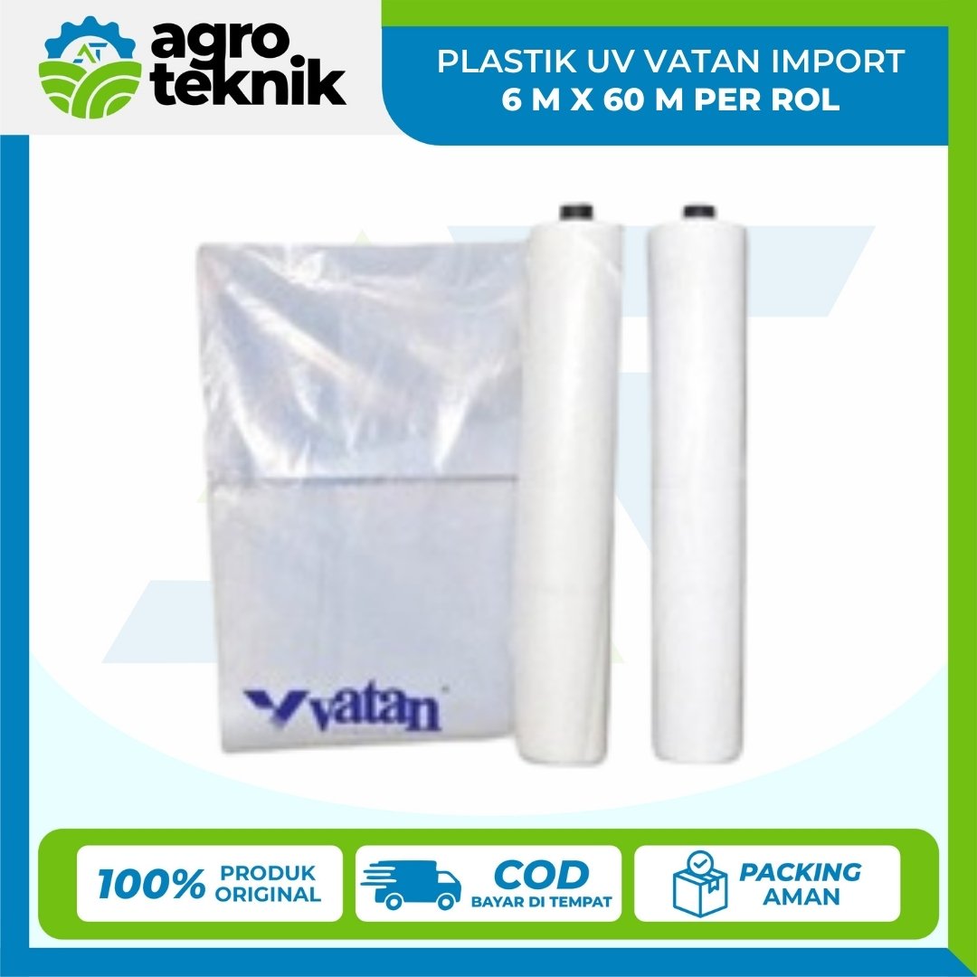 PLASTIK UV VATAN IMPORT 6 M X 60 M PER ROL